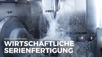 #Videoreportage: Automatisierte Serienbearbeitung mit hochpräzisem Planfräsen von Bauteilen, 1.0715