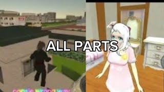 AYANO BECOMES FAMOUS AND GETS SENPAI|All parts| high school simulator 2018