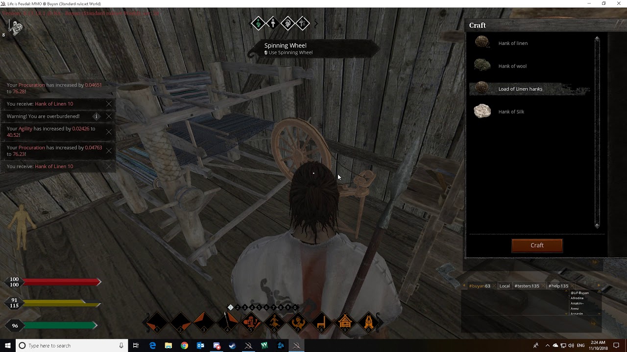 Spinning Wheel Life Is Feudal
