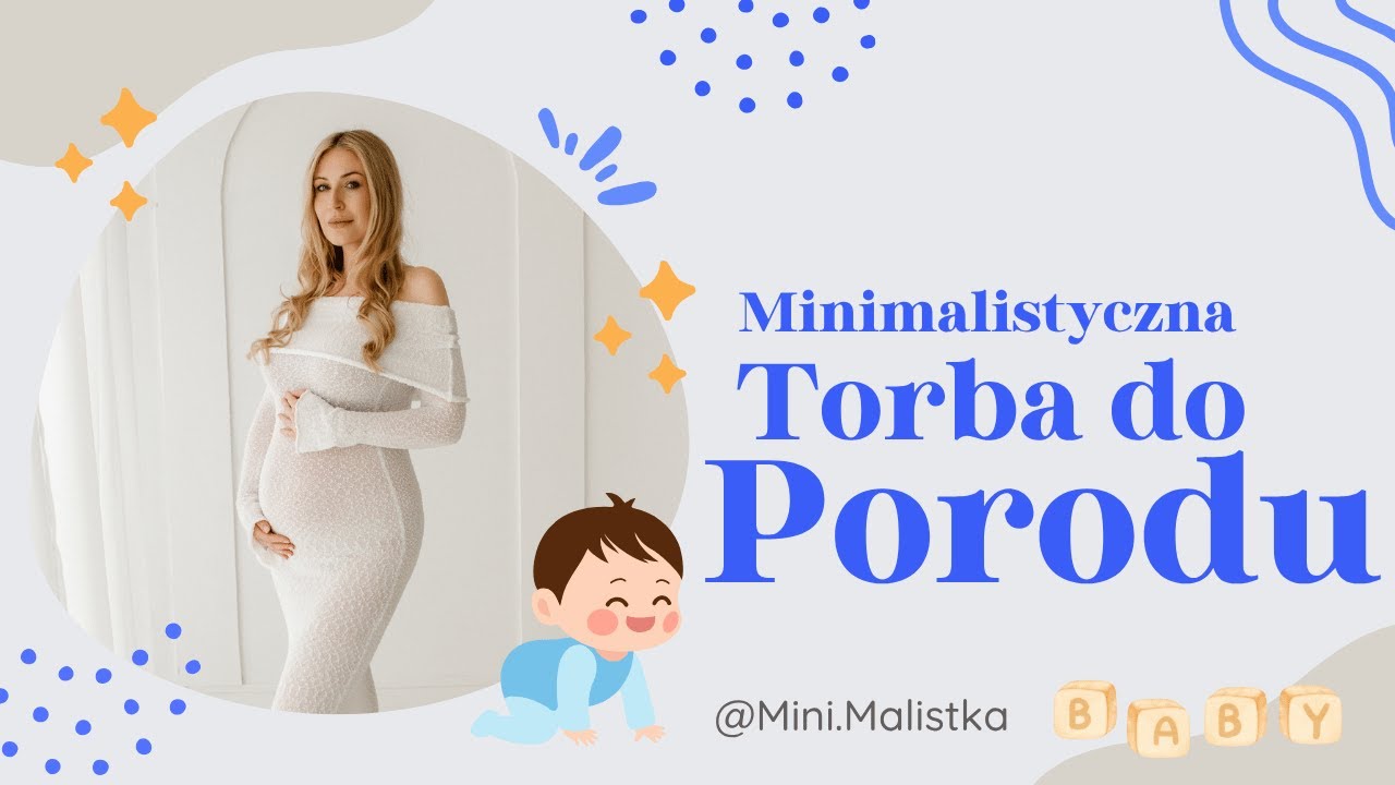 👜 MOJA TORBA DO SZPITALA/PORODU - WERSJA MINIMALISTYCZNA 🍼👶 DLA MAMY 🤰 I DZIECKA 👼 2025