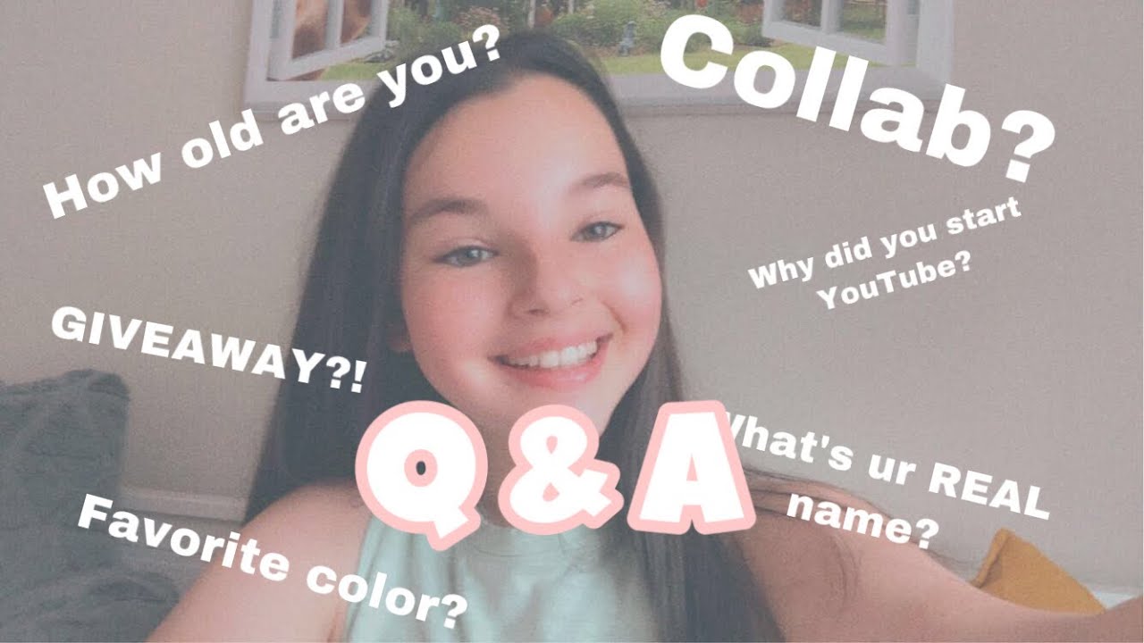 Q A Questions Asked By You Izzyroseroblox Youtube - roblox face with rose