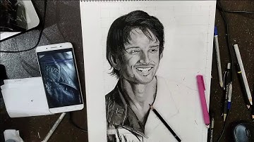 Sushant Singh Rajput Sketch (Time Lapse)
