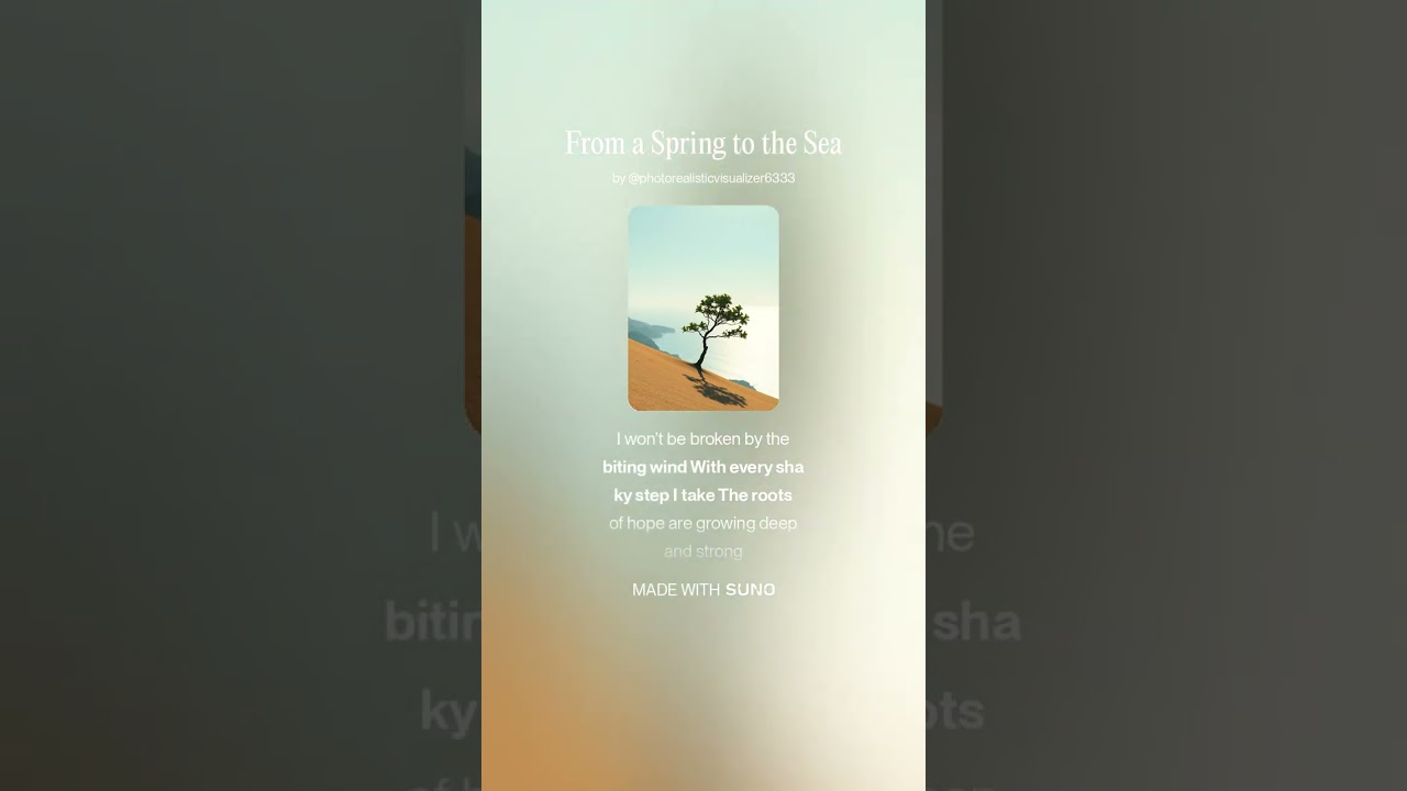 From a Spring to the Sea 