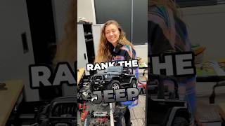 Blind Ranking Jeeps #shorts #viral #youtube #jeep #offroad