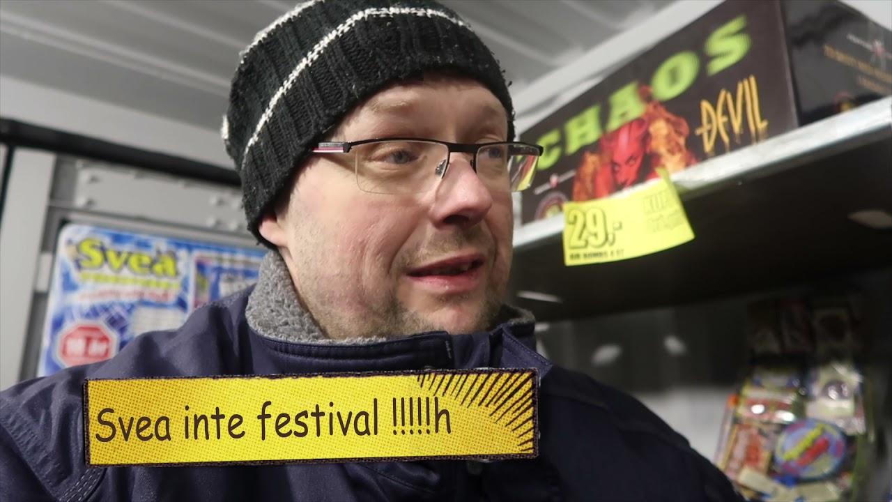 Fyrverkeriförsäljning 2021 dag 3