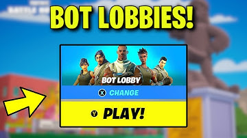 How to GET BOT LOBBIES in FORTNITE SIMPSONS SEASON! (Easy Tutorial for Bot Lobby Method)