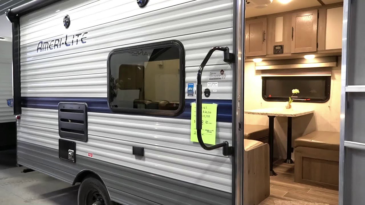2021 Gulf Stream AmeriLite Super Lite 189DD New Travel Trailer For