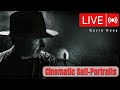 Cinematic Self-Portraits in Film Noir Style 🎥... LIVE!