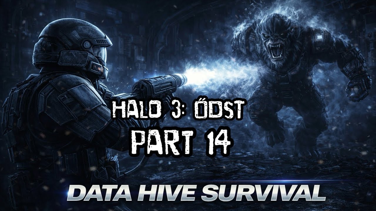 Halo 3: ODST (Part 14): Data Hive Inferno – Flamethrower Carnage & Brute Massacre!