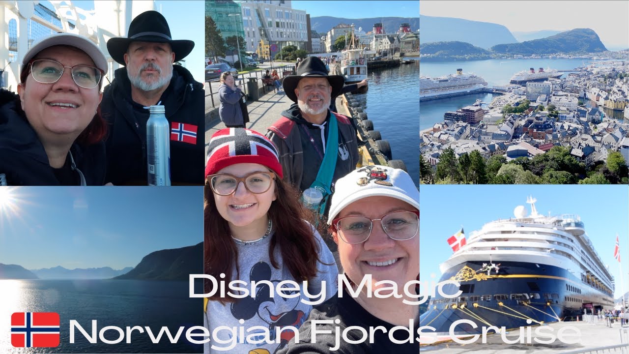 DISNEY MAGIC NORWEGIAN FJORDS CRUISE 2022 | Alesund, Norway 🇳🇴