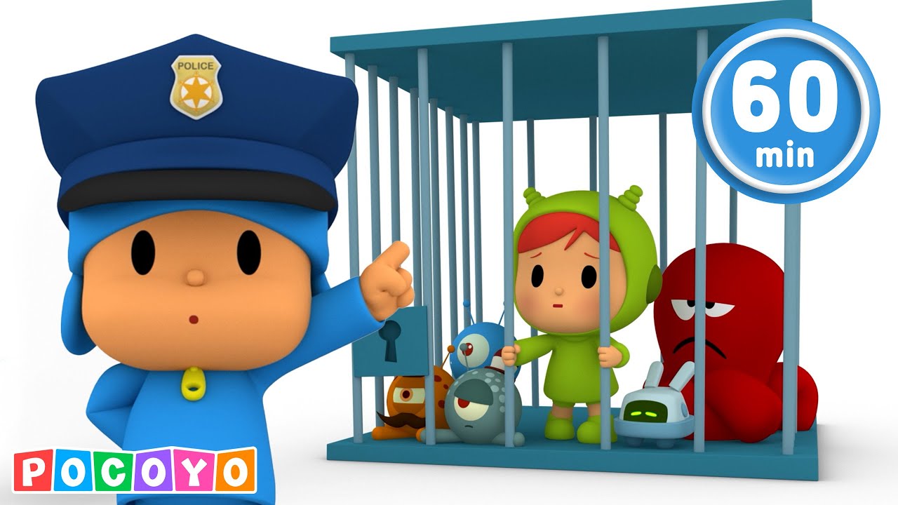🚔 ¡Pocoyo, el POLICÍA! 👮‍♂️ ¡Manos a la obra! | Pocoyo 🇪🇸 Español | Dibujos Animados