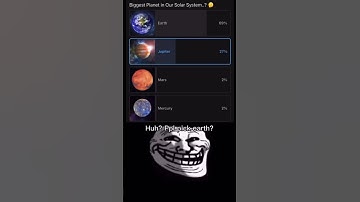 Biggest planet in our solar system