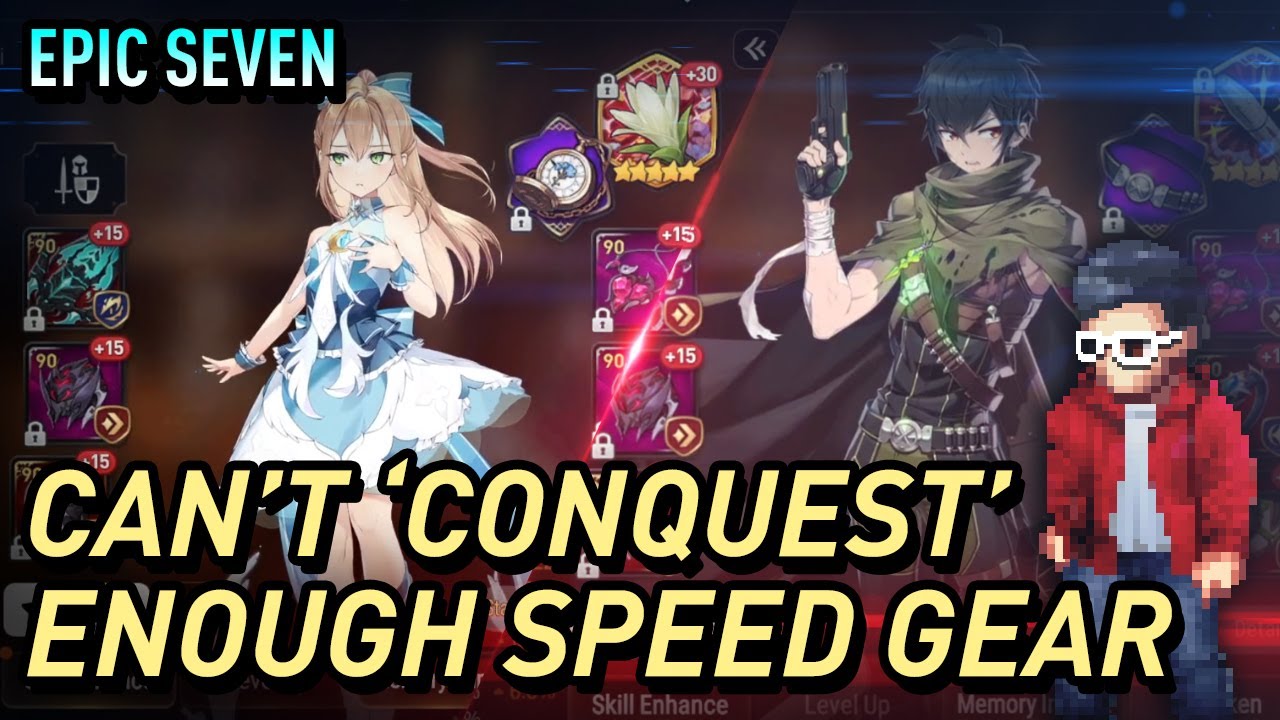 [Epic Seven] RTA Season 8 "Conquest" Builds & Account Showcase YouTube