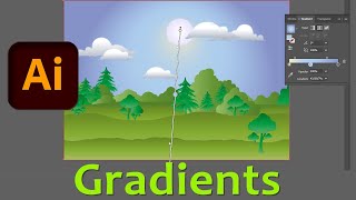 Gradients in Adobe Illustrator: A Comprehensive Tutorial for Beginners to learn basics screenshot 5