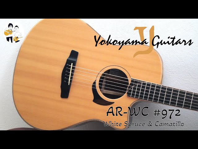Yokoyama Guitars AR-WC #972 / White Spruce & Camatillo - YouTube