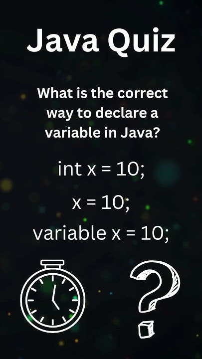 #1 | Ultimate Java Quiz | Test Your Java Knowledge with Short ...