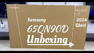 #samsung AI 65QN90D QLED TV // Unboxing // Motion Enhancer Pro & First Look // 21/04/2024