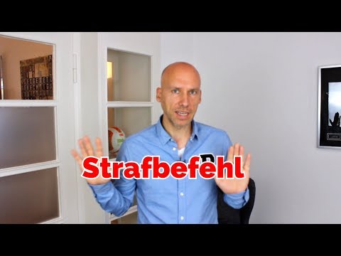 Video: So Schreiben Sie Einen Strafbefehl Punishment