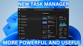 new task manager – more powerful and useful!