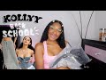 BUYING MY BACK TO SCHOOL WARDROBE  #KOLLYY Y2K inspired ☆ TRY ON HAUL 2023!!!  | Eva Williams