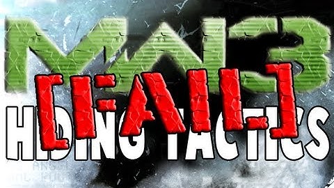 MW3 - Hiding Tactics FAIL #15 (Camp Fire)