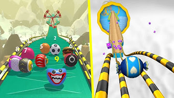 Going Balls Vs Action Balls All Levels Gameplay Android iOS #60