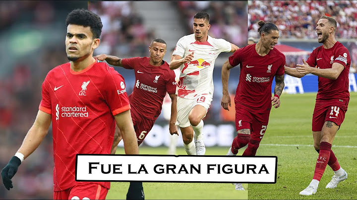Luis Díaz provoca penal en goleada de Liverpool a Leipzig.