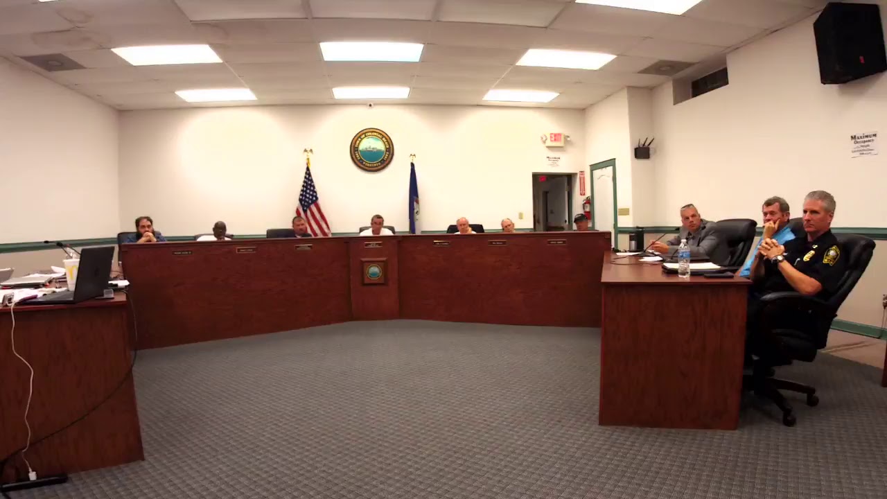 Colonial Beach Town Hall Live Stream YouTube