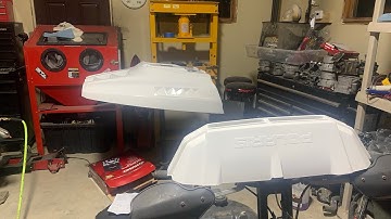 Painting Polaris Indy Hood & Nose cone