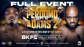 BKFC BKFC 80 HOLLYWOOD PERDOMO Full Pay Per View Event | Live!
Hollywood turns into a fight zone on Friday, September 12, as BKFC 80 takes over! The main event sees unfinished business settled when Perdomo and Adams run it back after their first clash ended too soon—this time, no questions left unanswered. History is also made in the co-main event as MMA legend Yoel Romero makes his highly anticipated BKFC debut against Doukas, bringing his explosive power to the bare-knuckle stage for the very first time. This is BKFC 80: HOLLYWOOD —where redemption, legacy, and raw violence collide!
✩ ORDER BKFC LIVE✩
https://bkfc.live/bkfc-plus/
https://www.youtube.com/@BKFC
✩BKFC 80 HOLLYWOOD FIGHT CARD✩
PERDOMO vs ADAMS
ROMERO vs DOUKAS
PLAZAOLA vs FOX
SMITH vs SIMPSON
HENRY vs KUYKENDALL
GARCIA vs LEWIS
REID vs GAMES
BLUME vs FURNIER
RIVERA vs ALSEPT
LEVOCZ vs BREWINGTON
✩ BKFC LIVE SCHEDULE ✩
6PM EST: Free Countdown to BKFC LIVE on BKFC+ App, Youtube
7PM EST: Free Fights on BKFC+ App, Youtube and Fubo
7PM EST: Entire event Pay-Per-View begins including main card on BKFC+ App, Youtube and Fubo
*Fight card is subject to change BKFC BKFC 80 HOLLYWOOD PERDOMO Full Pay Per View Event | Live!