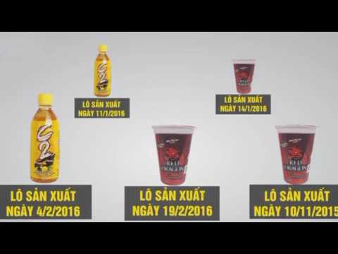 Diễn biến vụ việc nước giải khát C2 và Rồng đỏ nhiễm chì