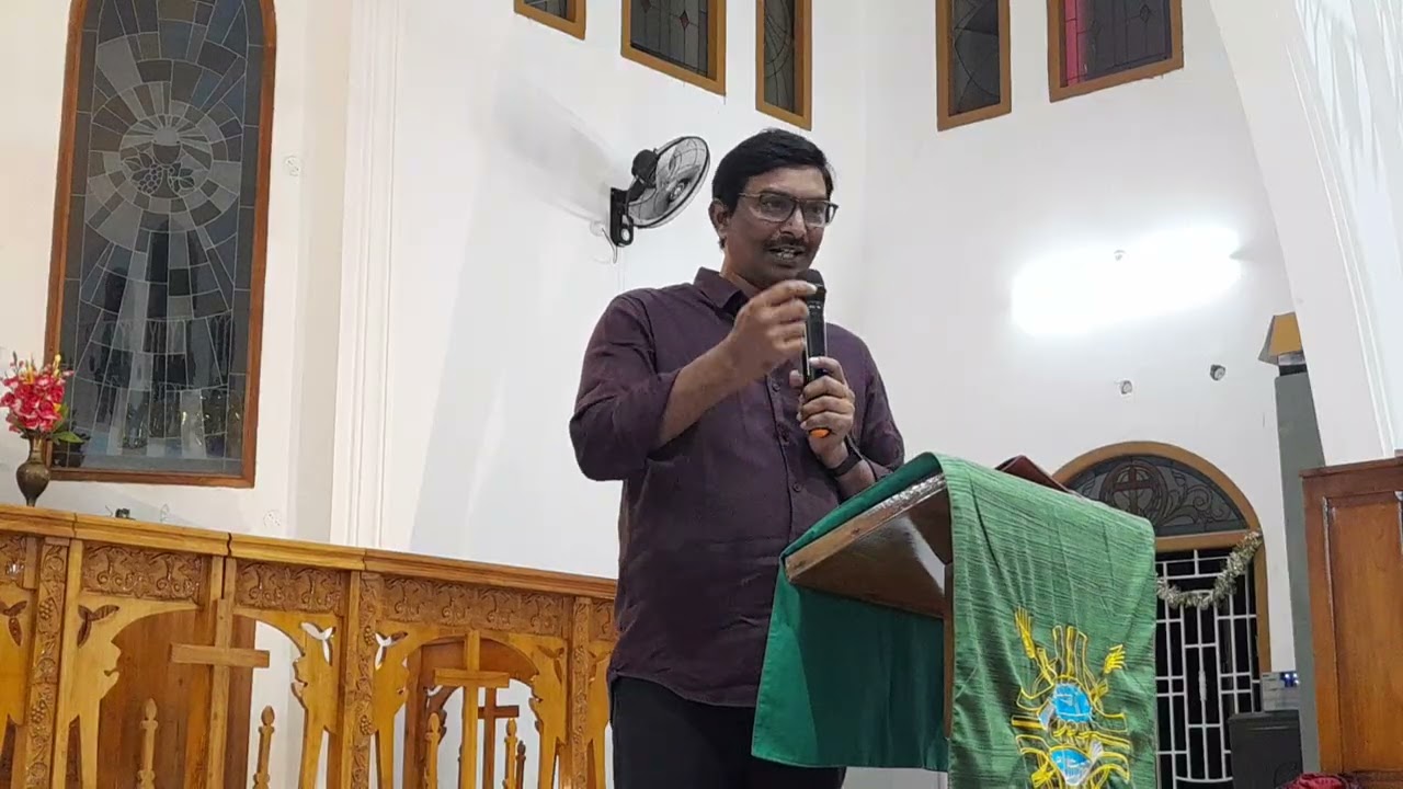 లెంటు. 9 వ రోజు 27.2.2026 గోపేచంద్ర శేఖర్ గారు అంశము. విధేయత@ 