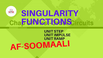 Singularity Functions Af-Soomaali