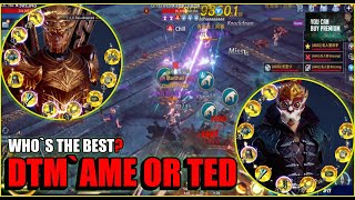 WHO'S THE BEST LANCER ? 500K AME OR 500K TED ? | DTM`AME PARTY VS BROLONG & BROLONGS PARTY | MIR4