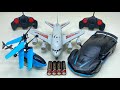 VIP Flying RadioControl RC Helicopter and 3D Light RC Car with a380 Model Airline Unboxing,Testing😍
