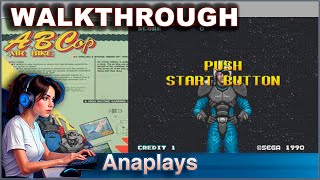 a.b. cop arcade 1990 – air bike high speed gameplay (no commentary)