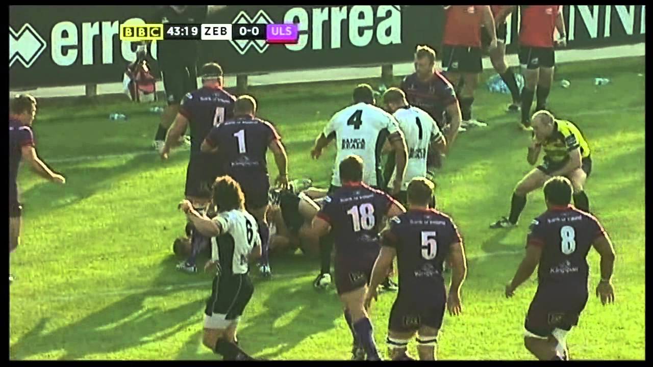 Zebre v Ulster 27/09/2014 YouTube