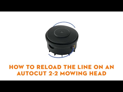 How To Reload The Line On An AutoCut 2-2 Mowing Head | STIHL GB