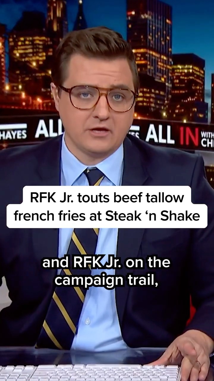 RFK Jr. touts beef tallow french fries at Steak 'n Shake