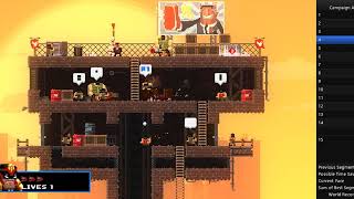 Broforce speedrun in 45:10 Any% Campaign
