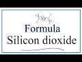 Silicon Dioxide Properties and Uses