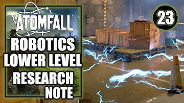 Atomfall - Garrow Wants Her Research Note in Lower Level of Robotics - Gameplay Walkthrough Part 23