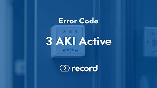 Automatic Door Error 3 AKI Active