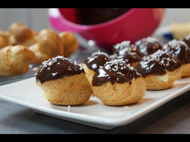 choux nounours à la crème pâtissière - Oulala c'est bon