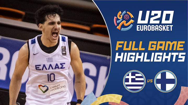 Greece 🇬🇷 vs Finland 🇫🇮 | Highlights | FIBA U20 EuroBasket 2025