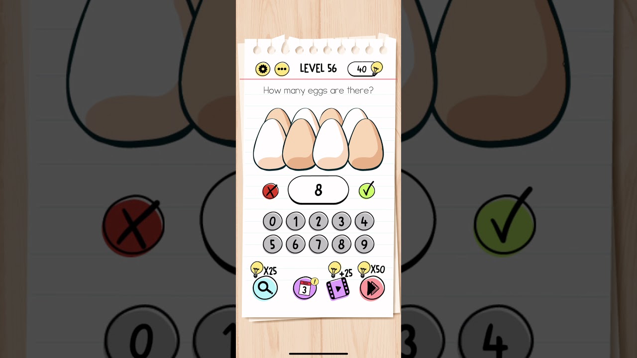 Brain Test: Tricky Puzzles 🧠 Puzzle game level 56 Solution