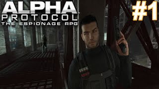 Alpha Protocol PS3 Gameplay #1[Solid Snake Up In This B*tch!]