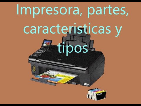 La impresora, sus partes, características y tipos - YouTube