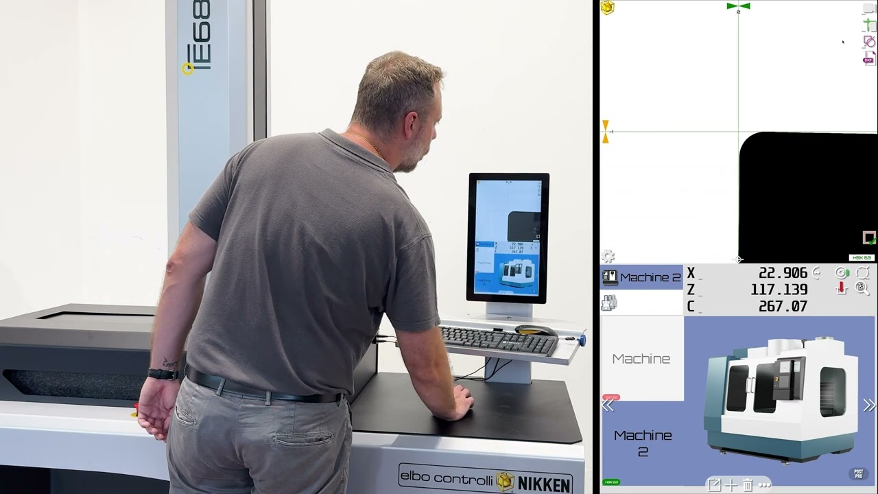 E68B Measurement Modes - Elbo Controlli NIKKEN tool presetter -