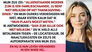 Download Lagu Mijn zus zei: “Alleenstaande moeder zijn is een schande – jij mag niet naar Thanksgiving.\ MP3 Download Lagu Mijn zus zei: “Alleenstaande moeder zijn is een schande – jij mag niet naar Thanksgiving.\ MP3
